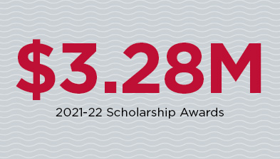 $3.28 Million Dollars of Scholarship Awards in 2021-2022