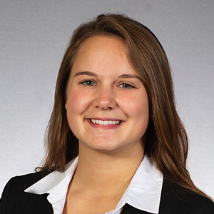 Finance student Kaylee Beier