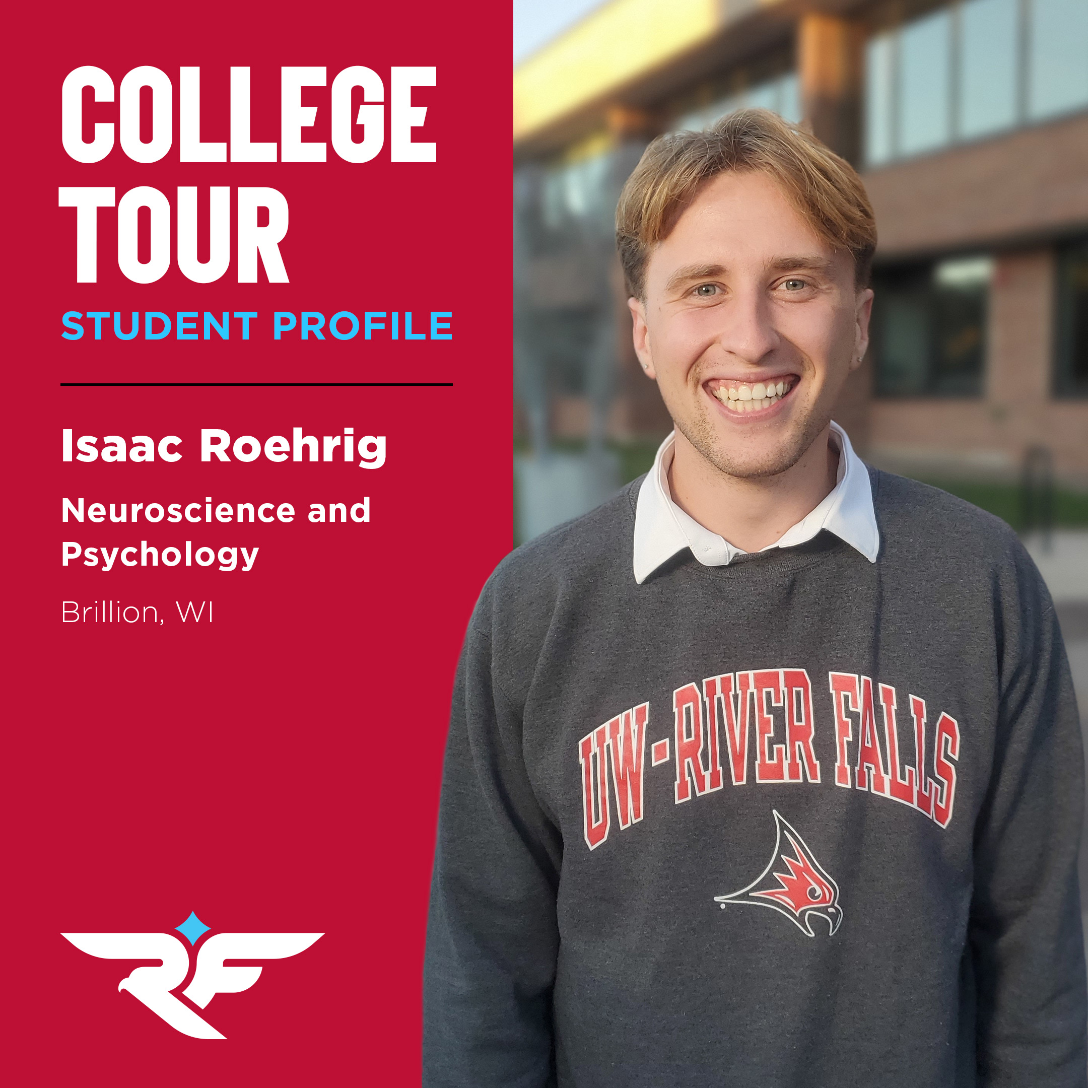 College Tour Isaac Roehrig